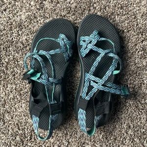 Chaco’s with toe strap